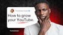 design viral and clickable youtube thumbnails