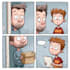 draw any humorous comic strip or cartoon