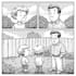 draw a stylized cartoon or comic strip