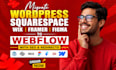 migrate wordpress squarespace wix framer figma to webflow with SEO redirects