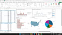 do advanced excel data analytics, data cleaning, and financial reporting