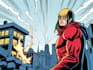 make illustration in american comic style