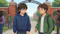 do ai anime animation, 2d anime animation video, 2d animation
