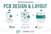 design a professional pcb schematic and layout