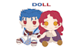 design a plush reference sheet for plush toy, stuffed animal, mascot, doll