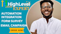 gohighlevel virtual assistant for ghl forms, surveys, marketing and integration