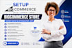 develop bigcommerce online store woocommerce ecommerce website online shop