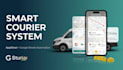create an appsheet courier management app, delivery and logistics tracking app