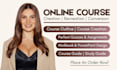 workbook design, course guide canva book design ppt design create online course