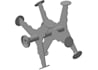 create custom drone frame,car frame,drone canopy 3d model in fusion 360 step stl