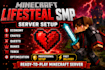 setup a professional minecraft lifesteal smp server