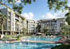 render architectural site plan,resort layout, residential urban master planning