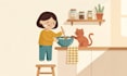 illustrate your children book with cute consistent characters