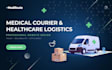 medical courier website with booking, dispatch and tracking