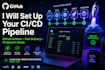 setup github actions ci cd pipeline for your project