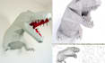 build 3d lowpoly model and printable papercraft patterns of diy origami template
