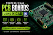 design professional pcb boards using kicad pcb design software
