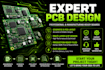 design professional pcb hardware and electronics,  ,stm32
