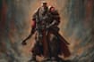 draw a warhammer 40k character art