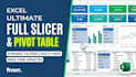 do dynamic excel pivot table dashboard with slicer and chart