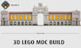 do custom 3d lego model lego moc lego technic set bricklink studio partlist pdf