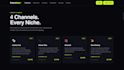create a performance marketing publisher platform with tracking dashboard