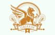 make wonderful griffin king mascot logo design with 1 day delivery