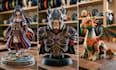 convert 2d to 3d, sketch to 3d printable stl, figurine for 3d printing