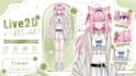 design and rig live2d vtuber model, anime vtuber model, rigging, vtuber model