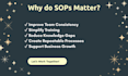 create professional sops and business documentation