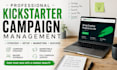 help launch, market, and promote your kickstarter campaign