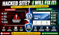 fix hacked wordpress malware redirects and security issues fast