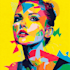 create surreal, psychedelic, abstract art