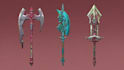 design unique weapons illustrations
