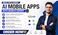 build ai mobile app with base44, fix base44 mobile app, full stack mobile app