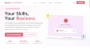 build custom website using HTML, CSS, and javascript