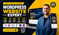 design, redesign wordpress website with elementor pro, build wp web development