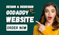 design godaddy website redesign godaddy website on godaddy website builder