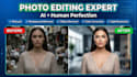 do professional photo editing with ai and human touch