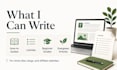 write niche blog articles for your content website