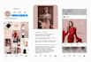 design monthly social media content design