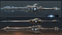 design unique weapons illustrations