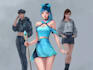 design and illustrate realistic characters