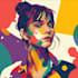 create surreal, psychedelic, abstract art