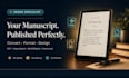 design book cover and ebook conversion