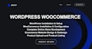 setup wordpress woocommerce website products upload online store ecommerce store