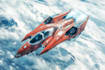 create 3d spaceship model, sci fi starship, mech, spacecraft