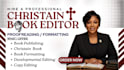 do christian book editing, proofreading, sermon notes, and devotional