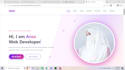 develop  websites using HTML CSS javascript and PHP
