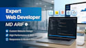 design responsive HTML CSS and javascript websites